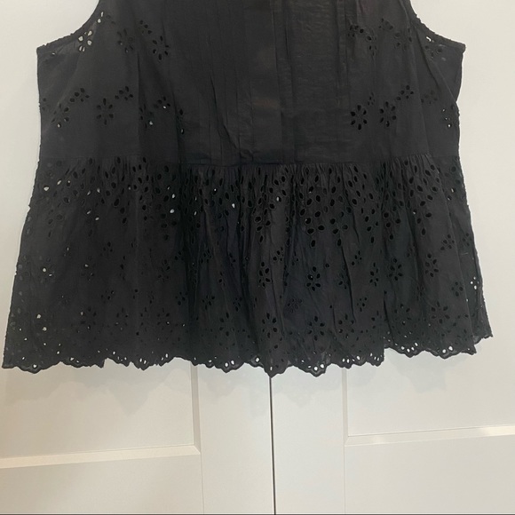 NWOT Gap Babydoll Tank 100% cotton - Picture 4 of 5